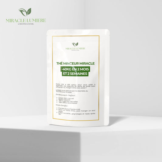 Thé Minceur Miracle -40kg en 2 Mois et 2 Semaines