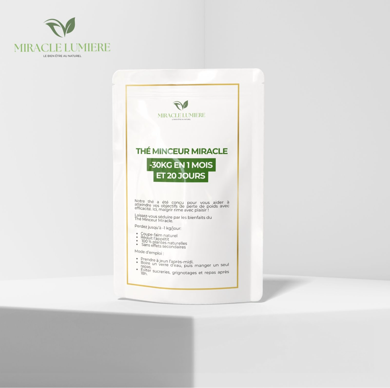 Thé minceur miracle -30kg en 1 mois et 20 jours